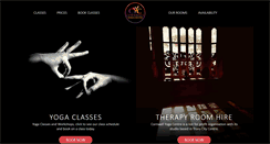 Desktop Screenshot of cornwallyogacentre.org