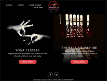 Tablet Screenshot of cornwallyogacentre.org